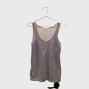 J. Crew Factory Sequined Striped Tank Top - Size XS